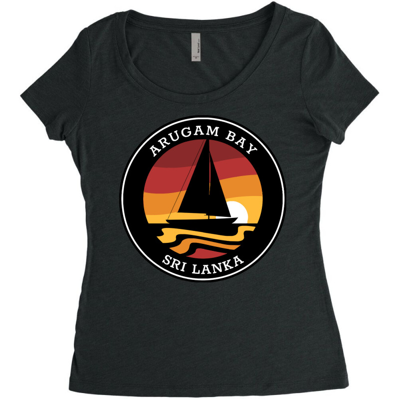 Arugam Bay T  Shirt Arugam Bay Sailing T  Shirt Women's Triblend Scoop T-shirt by quarreleducated | Artistshot