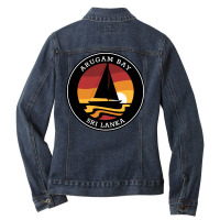 Arugam Bay T  Shirt Arugam Bay Sailing T  Shirt Ladies Denim Jacket | Artistshot