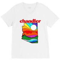 Chandler Arizona Vintage Nature Design V-neck Tee | Artistshot