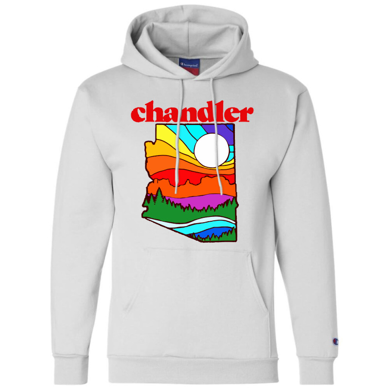 Chandler Arizona Vintage Nature Design Champion Hoodie | Artistshot