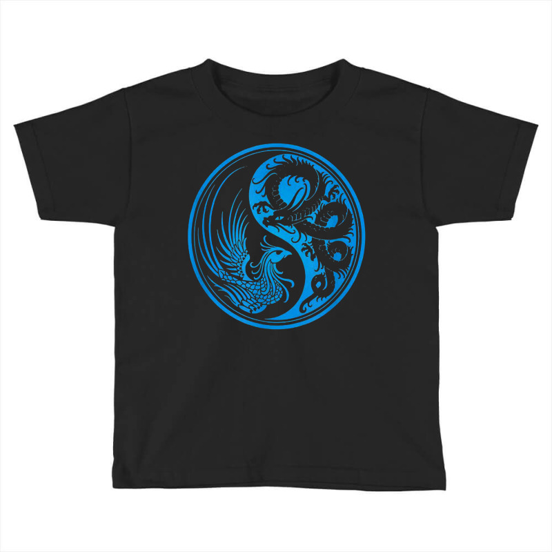 Dragon Phoenix Ying Yang T Shirt Toddler T-shirt by malyahdepetris | Artistshot