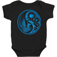 Dragon Phoenix Ying Yang T Shirt Baby Bodysuit | Artistshot