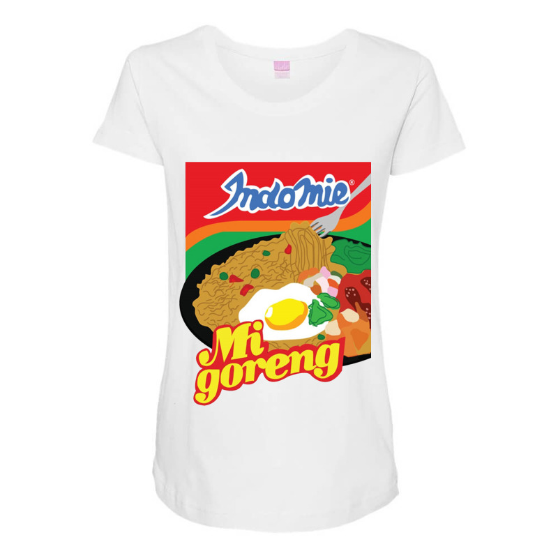 The Best Noodles Maternity Scoop Neck T-shirt by zainsa davir | Artistshot