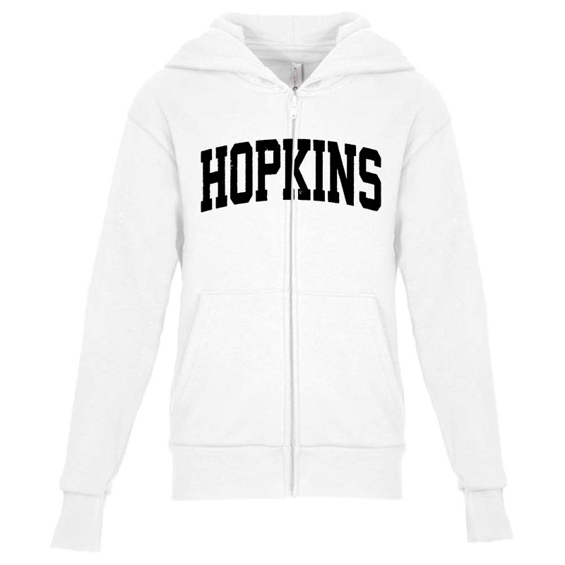 Hopkins Minnesota Mn Vintage Youth Zipper Hoodie | Artistshot