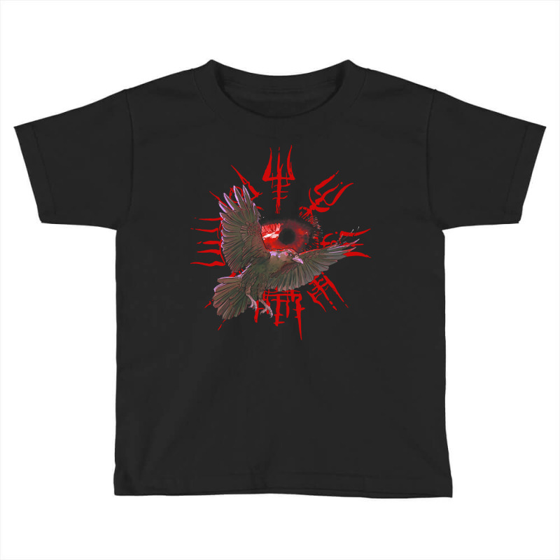 Viking T  Shirt Vegvisir Odins Eye And Raven Vikings T  Shirt Toddler T-shirt by elephantjellyfish | Artistshot