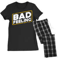Bad Feeling Women's Pajamas Set | Artistshot