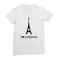 I Love London Funny Ladies Fitted T-shirt | Artistshot