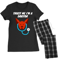 Funny Trust Me I'm A Dogtor Medical Women's Pajamas Set | Artistshot