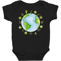 Natural Reserve T Shirtnature Conservation Climate Protection Environm Baby Bodysuit | Artistshot