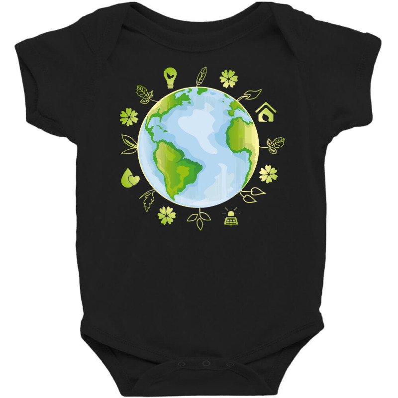 Natural Reserve T Shirtnature Conservation Climate Protection Environm Baby Bodysuit by codrhinoceros | Artistshot