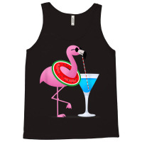 Flamingo Flamingo Drink Hello Summer Time Funny For Kids Tank Top | Artistshot