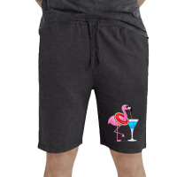 Flamingo Flamingo Drink Hello Summer Time Funny For Kids Vintage Short | Artistshot