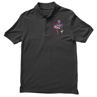 Flamingo Flamingo Drinking Margarita Mexican Poncho Cinco De Mayo 310 Men's Polo Shirt | Artistshot