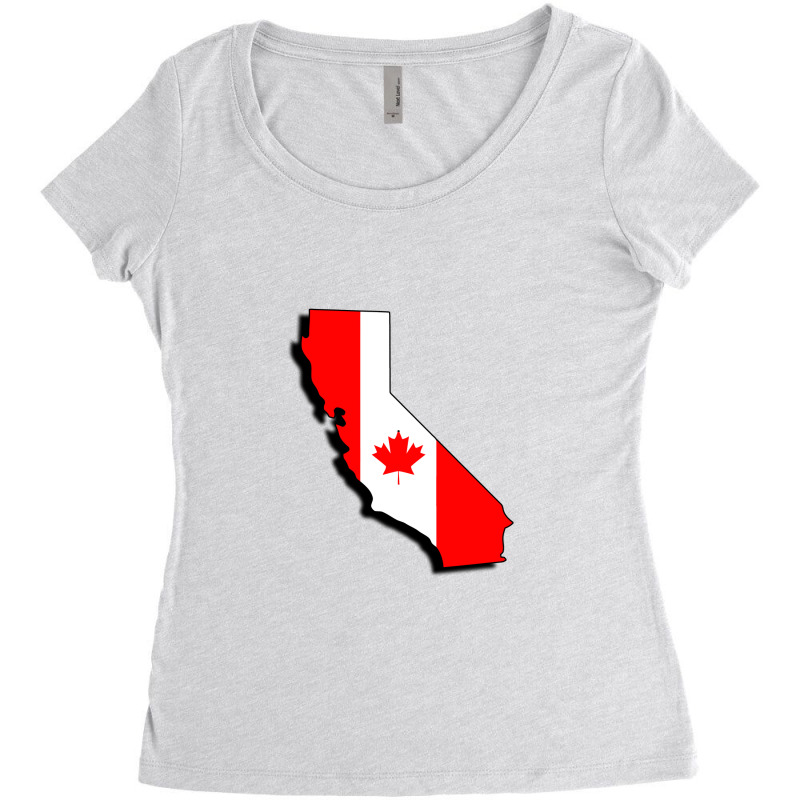 Canadians In California   T Shirt Women's Triblend Scoop T-shirt by BABYDOLL | Artistshot