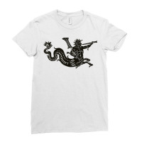 Triton Mosaic (1st Version) T Shirt Ladies Fitted T-shirt | Artistshot