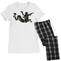 Triton Mosaic (1st Version) T Shirt Women's Pajamas Set | Artistshot