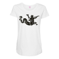 Triton Mosaic (1st Version) T Shirt Maternity Scoop Neck T-shirt | Artistshot