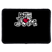 Womens Poetic Justice From Old School Hiphop V Neck T Shirt Rectangle Patch | Artistshot