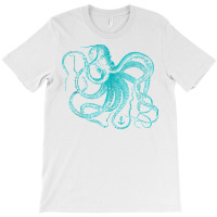 Vintage Octopus Cool Retro Marine Biologist Ocean Sea Life Tank Top T-shirt | Artistshot