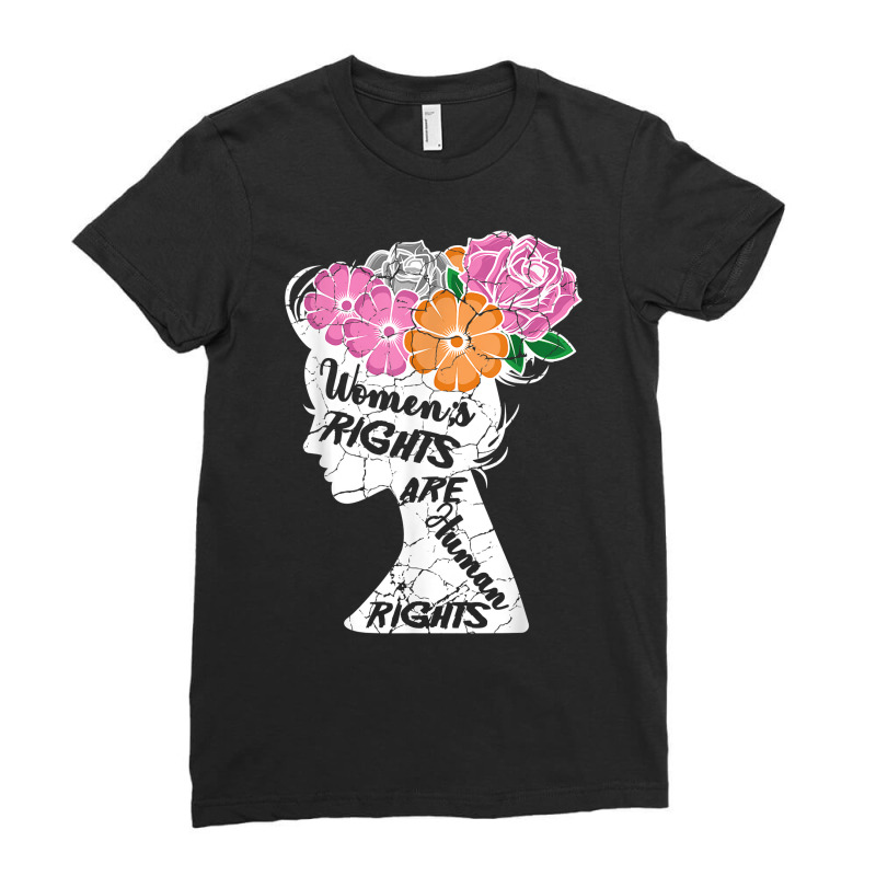 Women's Rights Are Human Rights Human Rights Advocate T Shirt Ladies Fitted T-shirt | Artistshot