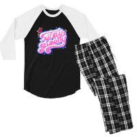 Stay Groovy Men's 3/4 Sleeve Pajama Set | Artistshot