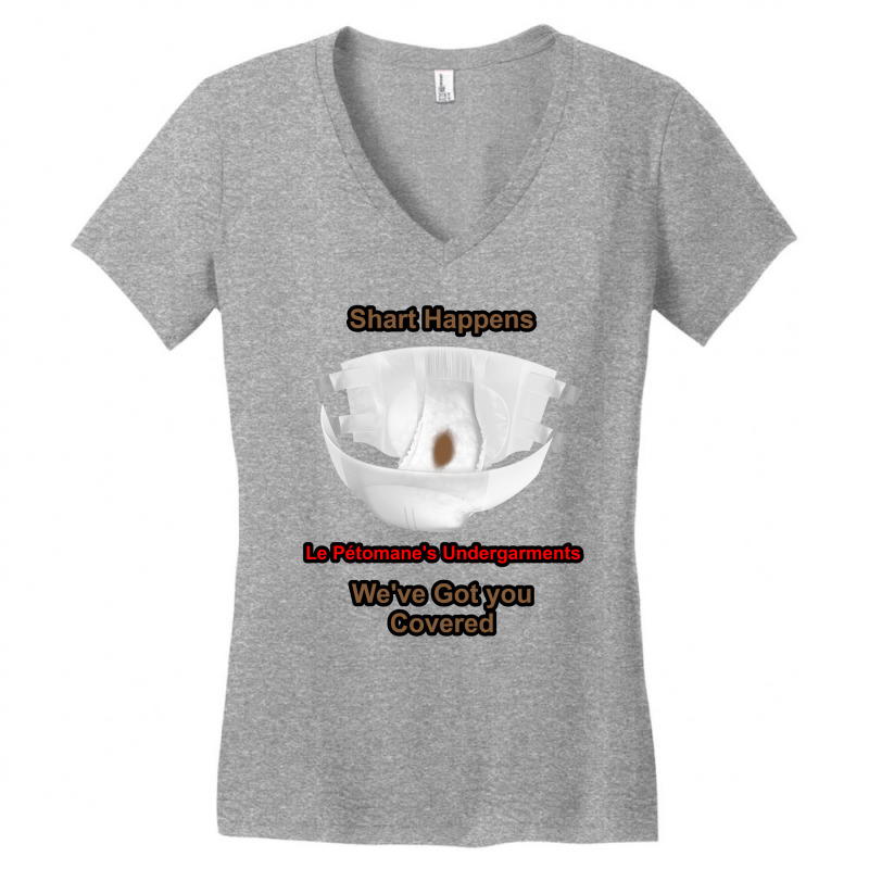 Le Pétomane's Undergarments Women's V-Neck T-Shirt by TsByBABs | Artistshot