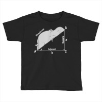 Hippo Math Analytical Funny Sarcasm Humor Teacher T Shirt Toddler T-shirt | Artistshot