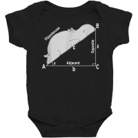 Hippo Math Analytical Funny Sarcasm Humor Teacher T Shirt Baby Bodysuit | Artistshot