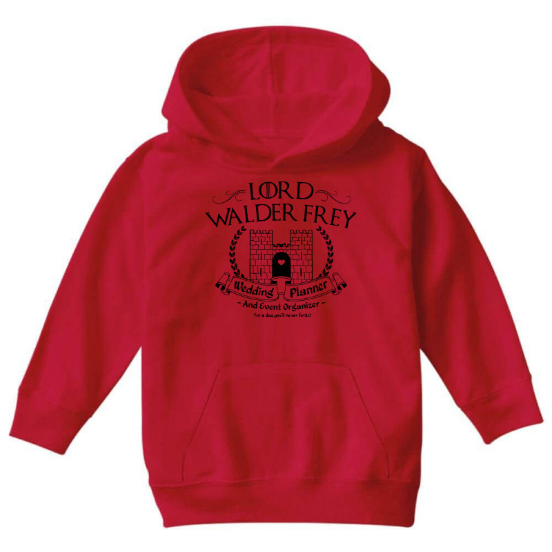 Lord Walder Frey Wedding Planner Youth Hoodie | Artistshot