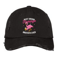 Flamingo Drunk Flamingo Flamingo Drinking Beer Vintage Cap | Artistshot