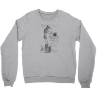 Pondering Skeleton Crewneck Sweatshirt | Artistshot