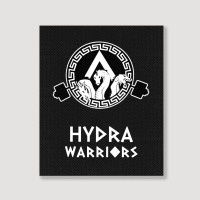 Warriors Portrait Canvas Print | Artistshot