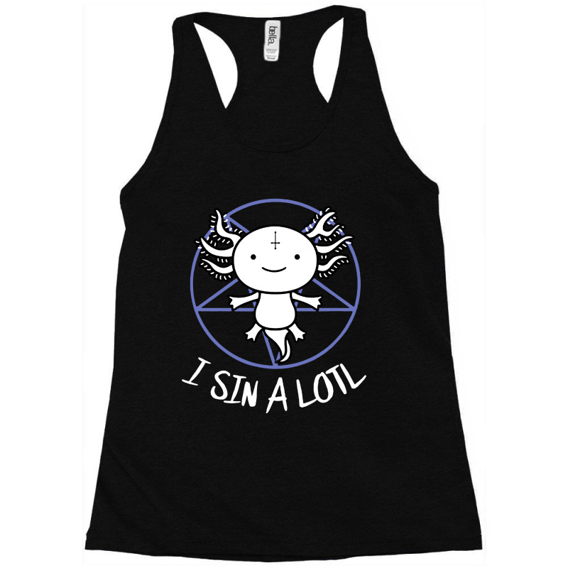 I Sin A Hail Satan Pentagram Racerback Tank by Agus w | Artistshot