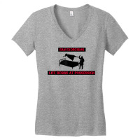 Ean Exorcisms Life Begins At Possession T Shirt Women's V-neck T-shirt | Artistshot