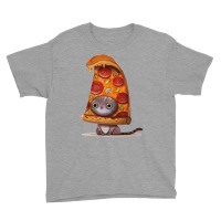 Cool,cat,kitten,pizza,drawing Youth Tee | Artistshot