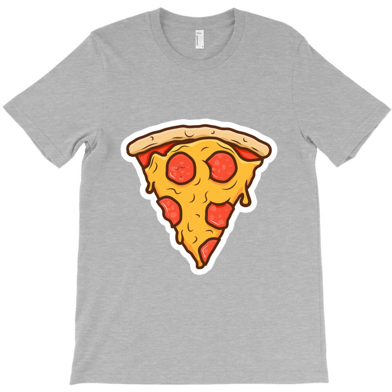 Cool,pizza,cartoon,image T-Shirt by pertama | Artistshot