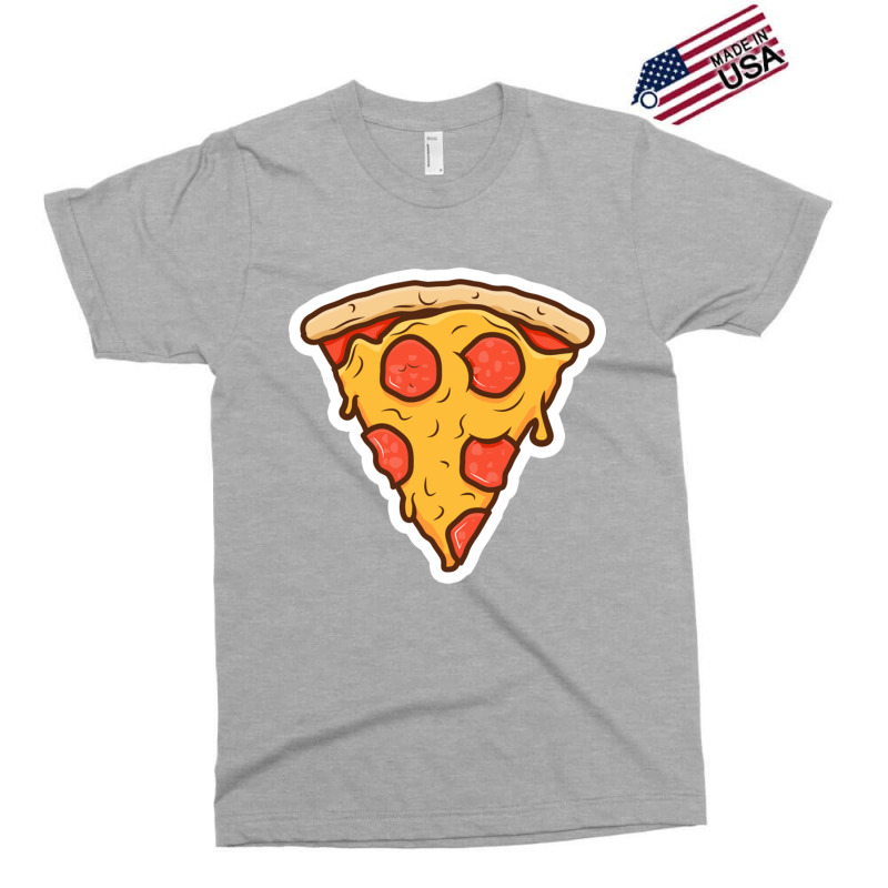 Cool,pizza,cartoon,image Exclusive T-shirt by pertama | Artistshot