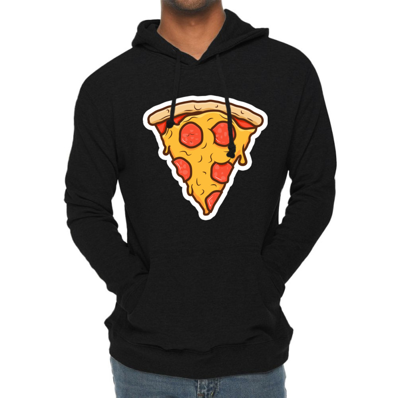 Cool,pizza,cartoon,image Lightweight Hoodie by pertama | Artistshot