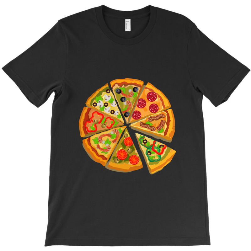 Cool,pizza,with,toppings,(2) T-Shirt by pertama | Artistshot