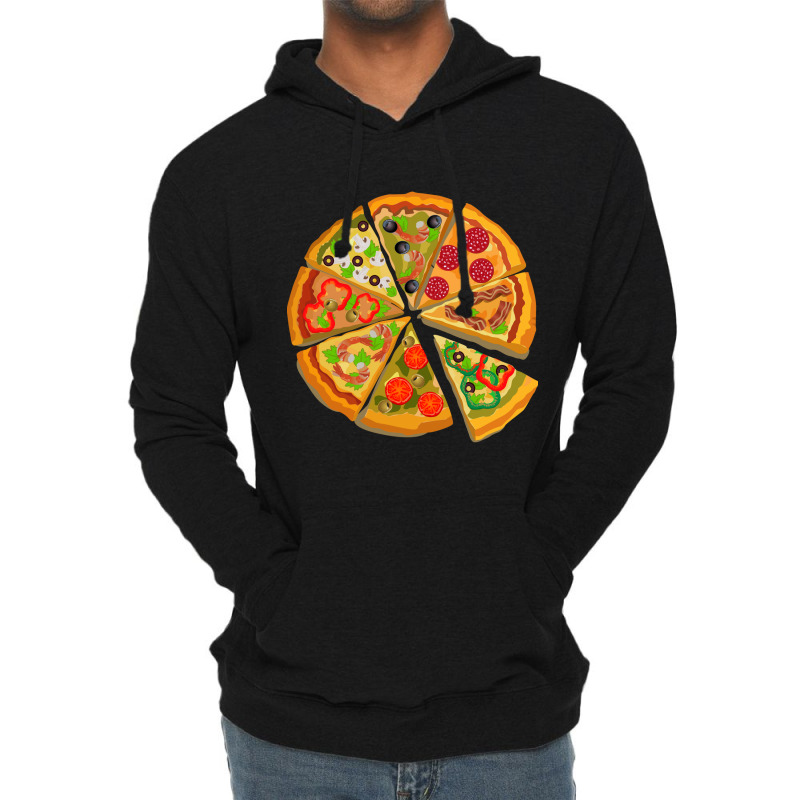 Cool,pizza,with,toppings,(2) Lightweight Hoodie by pertama | Artistshot