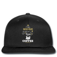 I Love Destinie As Much As I Love Coffee Gift For Him Printed Hat | Artistshot