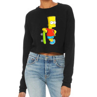 Bart Simpson Cropped Sweater | Artistshot