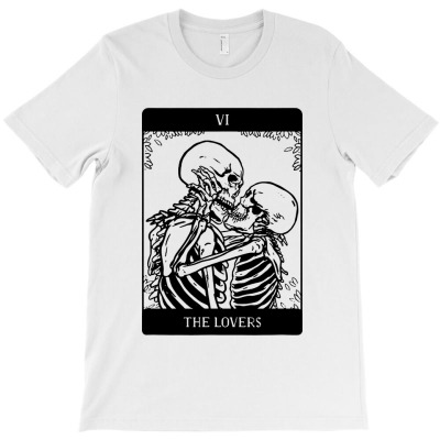 Carta Dei Tarocchi   The Lovers T-shirt Designed By Barbara Lewis