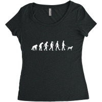 Evolution Bleu De Gascogne Petit Walker Women's Triblend Scoop T-shirt | Artistshot