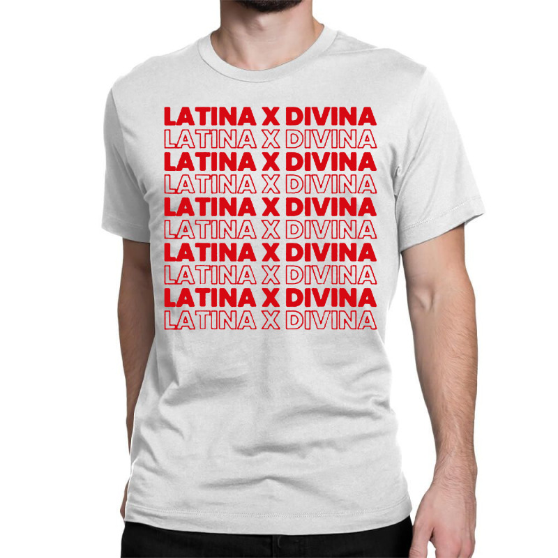 Divine Latina Printed Classic T-shirt by Agus w | Artistshot