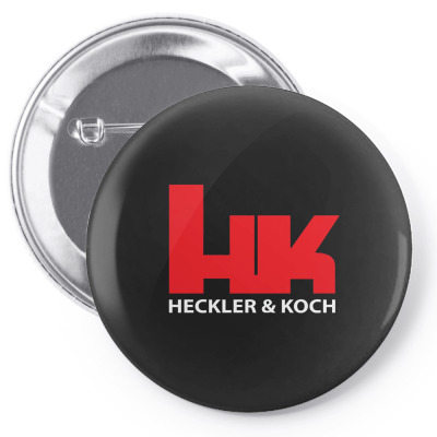 Hk Heckler And Koch Pin-back Button Designed By Firstore