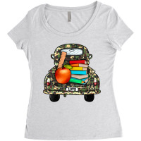 Farm Truck,back To School Women's Triblend Scoop T-shirt | Artistshot