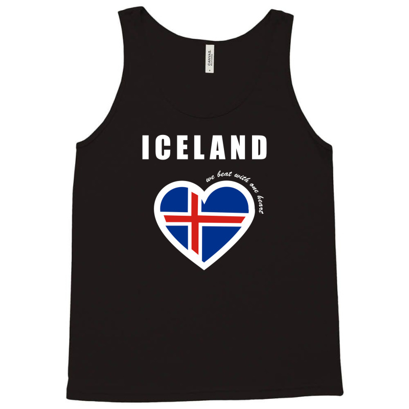 Ice Land Funny Flag Internationally Tank Top by heart eye | Artistshot