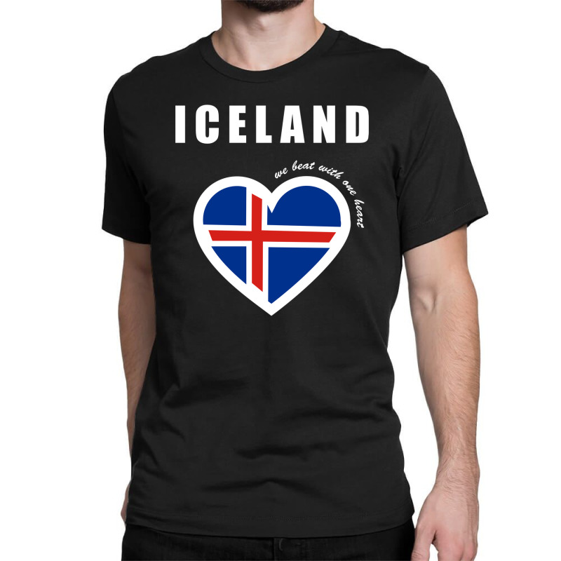 Ice Land Funny Flag Internationally Classic T-shirt by heart eye | Artistshot