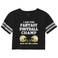 Proud Football Champ Scorecard Crop Tee | Artistshot